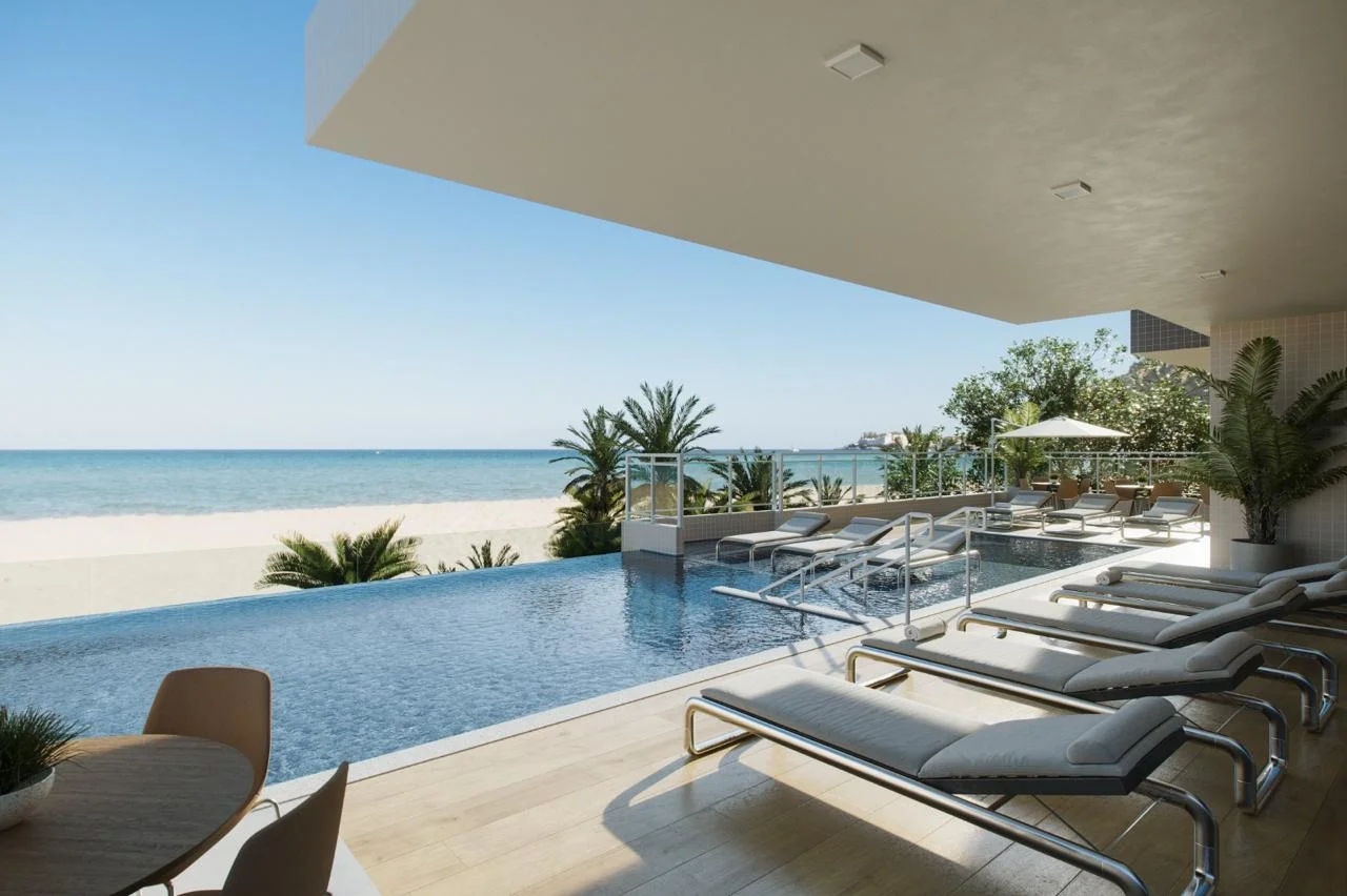 3 Suítes Frente Mar com Vista Definitiva para o Oceano