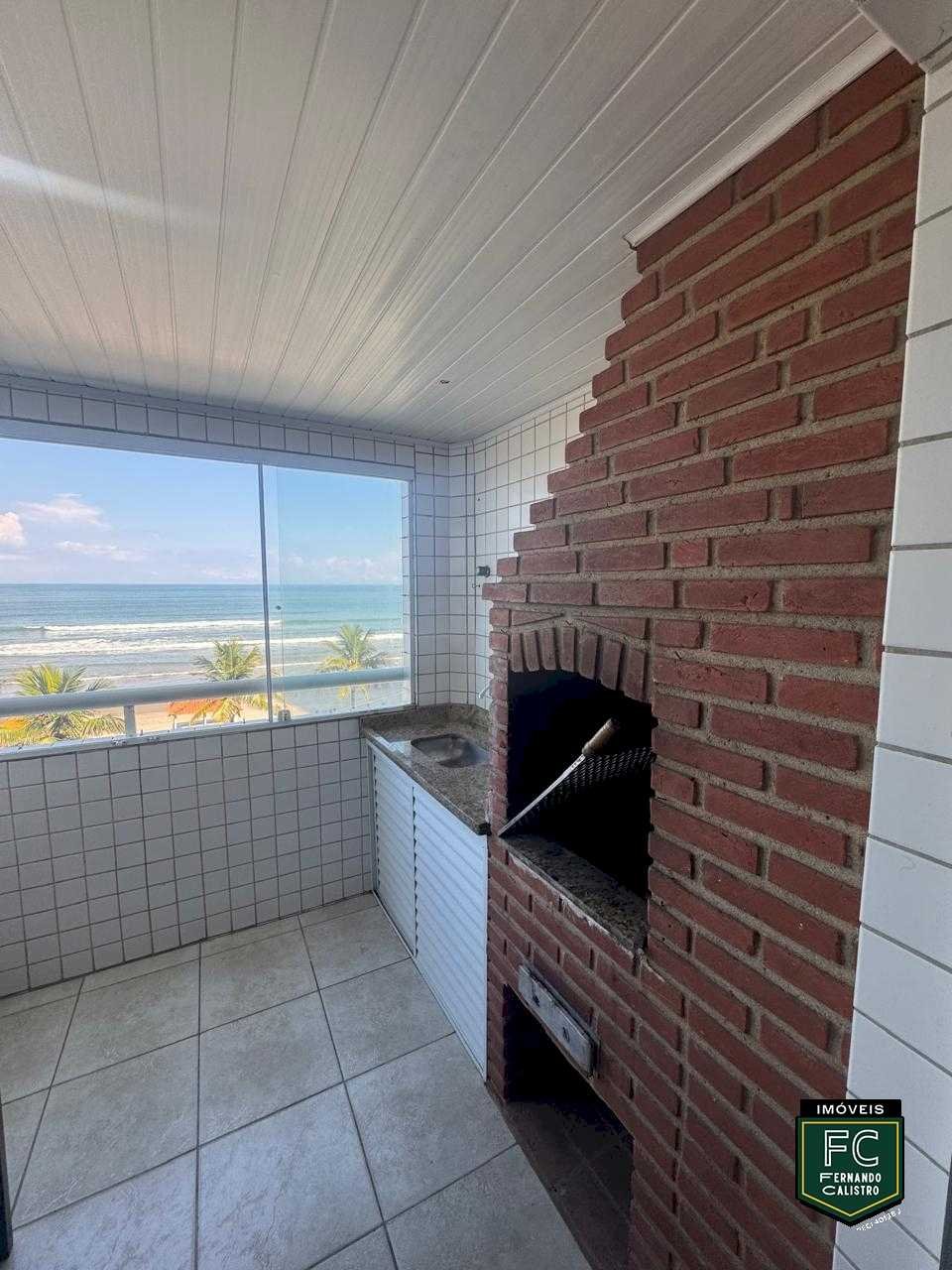 Apartamento Frente Mar com Varanda Gourmet e Vista Frente Mar Lo…