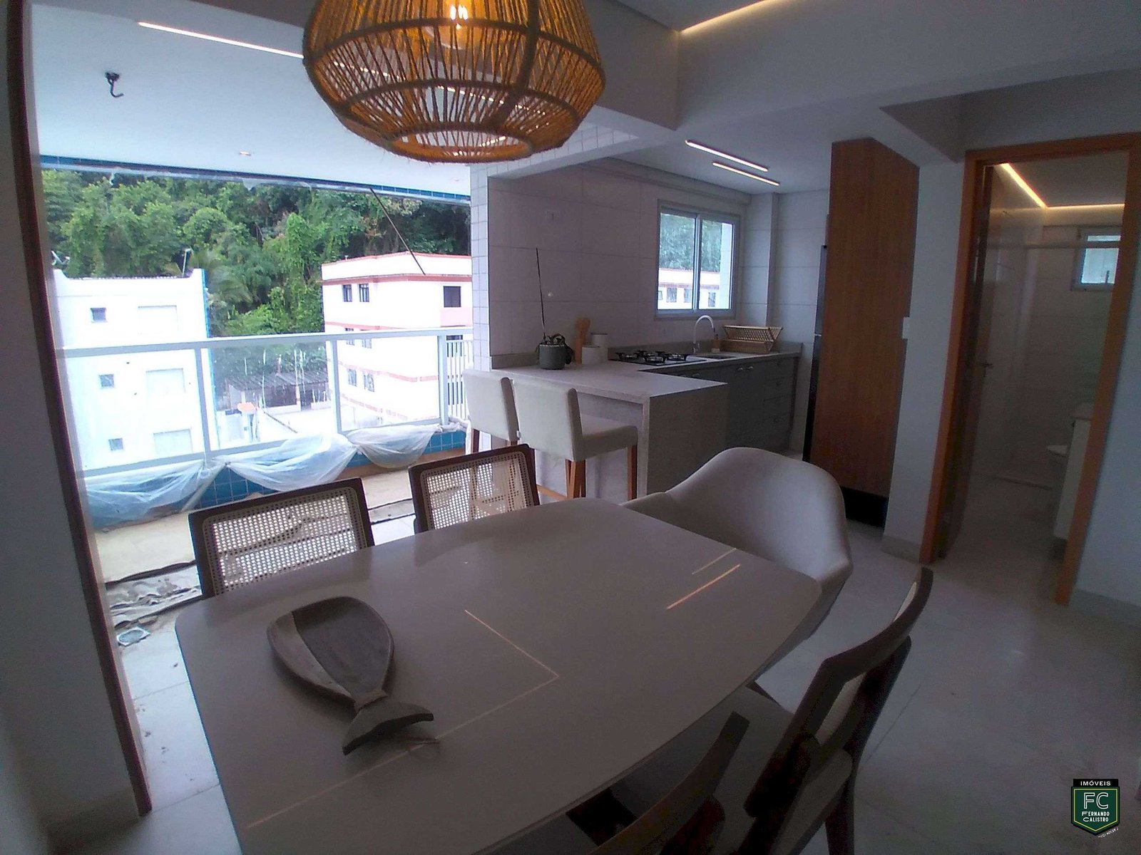 Apartamento 1 Dormitório, Varanda Gourmet c/ Vista p/ o Mar e p/ a Serra, Lazer na Cobertura, Financiamento Bancário, Local Nobre, Centro, Mongaguá/SP