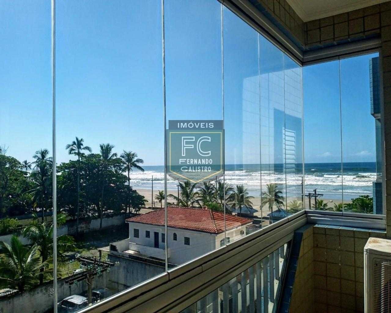 Apto Amplo com 3 Dorms, 2 Varandas e Vista para o Mar