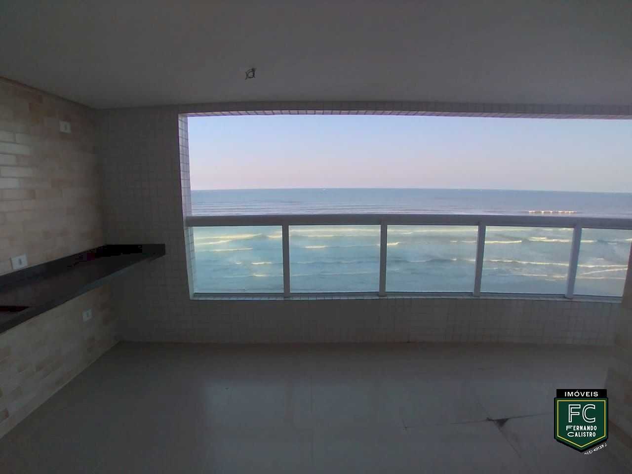 Apto Alto Padrão c Varanda Gourmet Frente Mar em Local Nobre